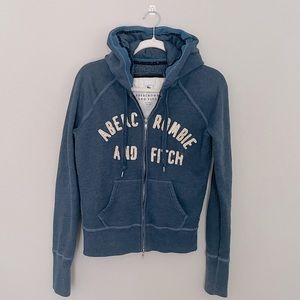 A&F Zip-Up Hoodie - Size Large
